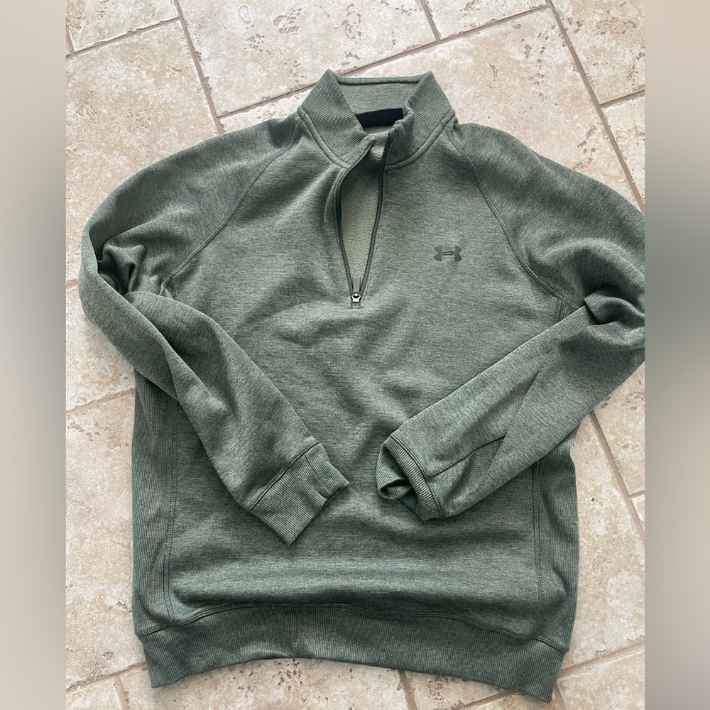 Under Armour UA green pullover large